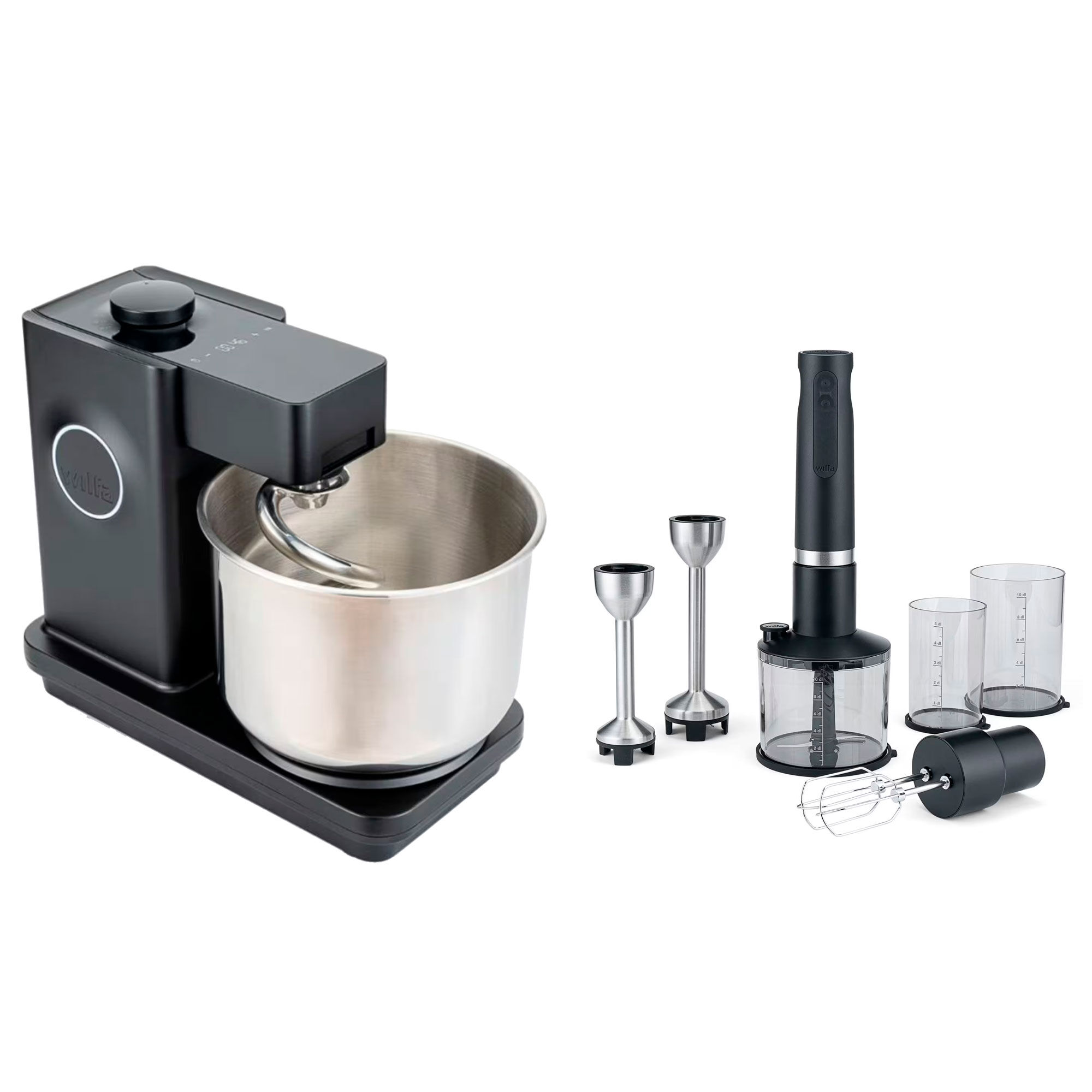 Wilfa Km2bs-t70 Probaker Timer Køkkenmaskine   Im4b-1000fp Prostick Stavblender
