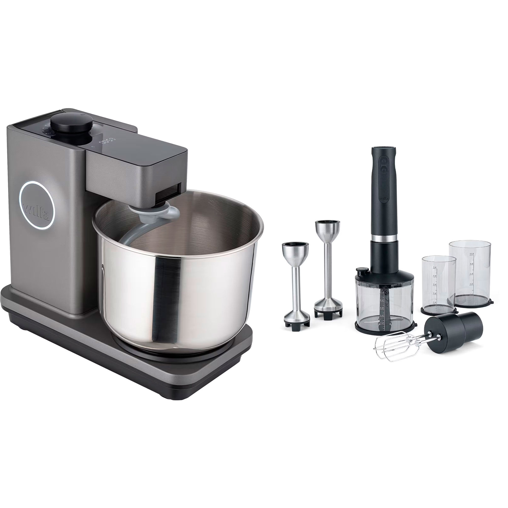 Wilfa Km2gy-t70 Probaker Timer Køkkenmaskine   Im4b-1000fp Prostick Stavblender