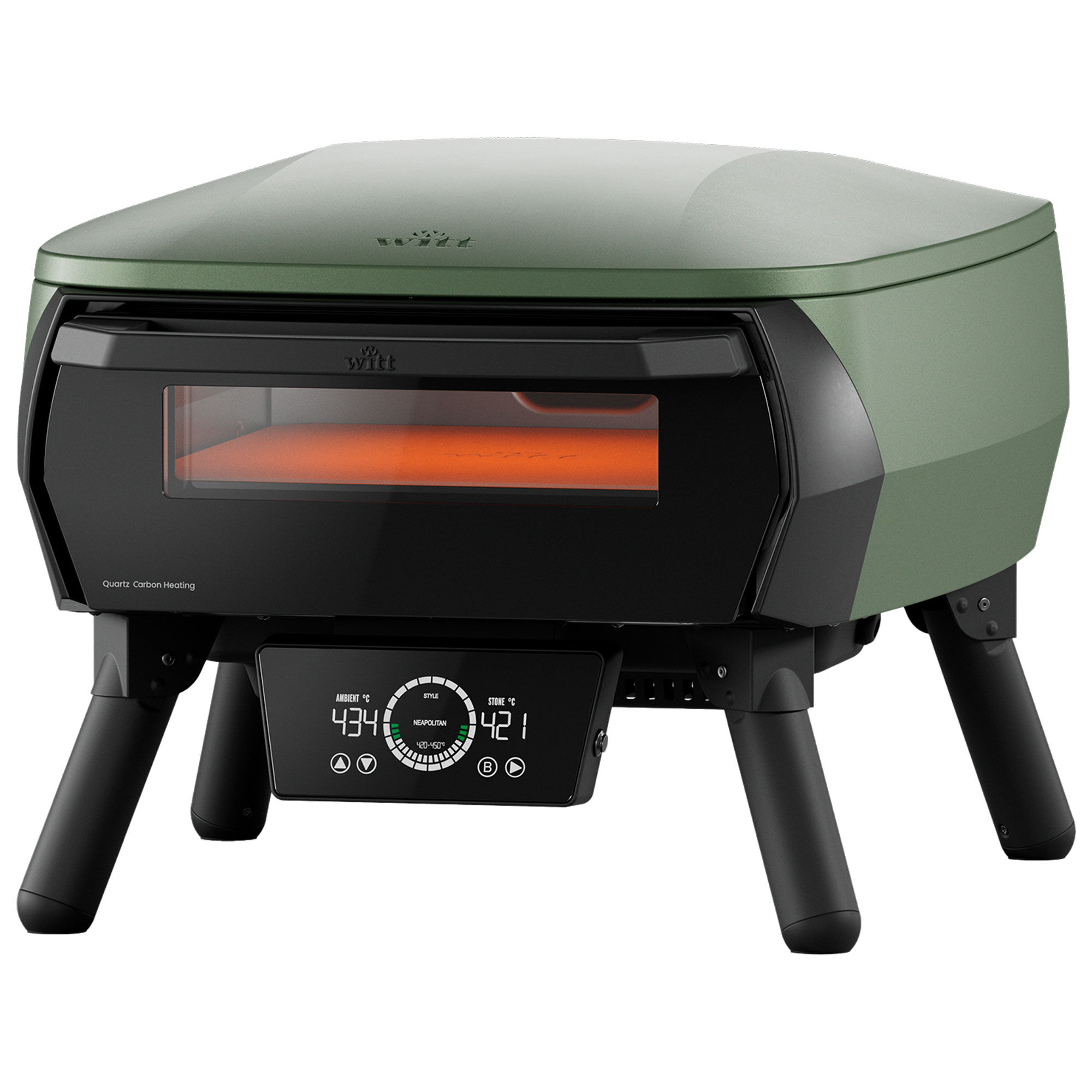 Witt Elektrisk Pizzaovn Egnite Control 13 34  Grøn