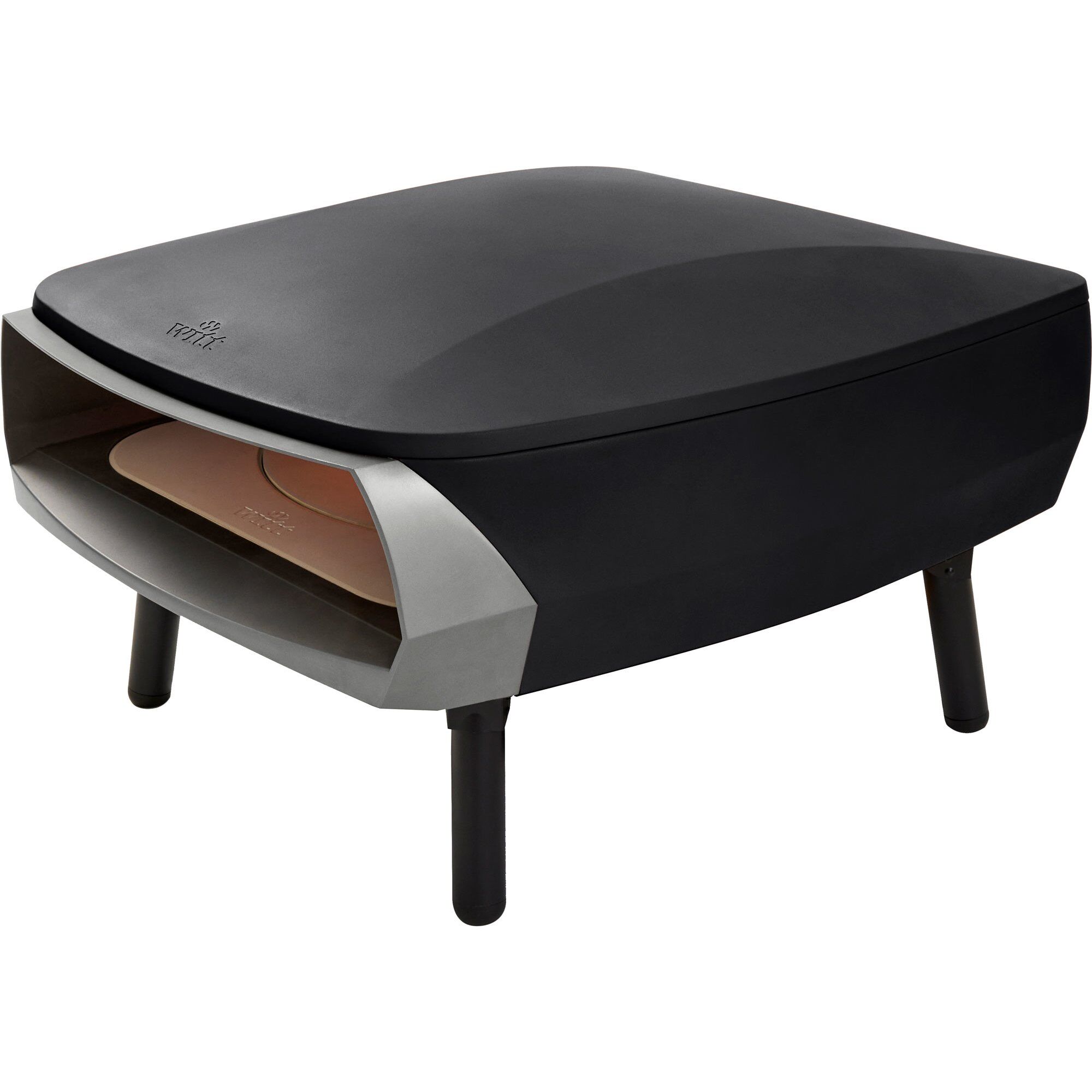 Witt Etna Rotante Pizzaovn  Matte Black
