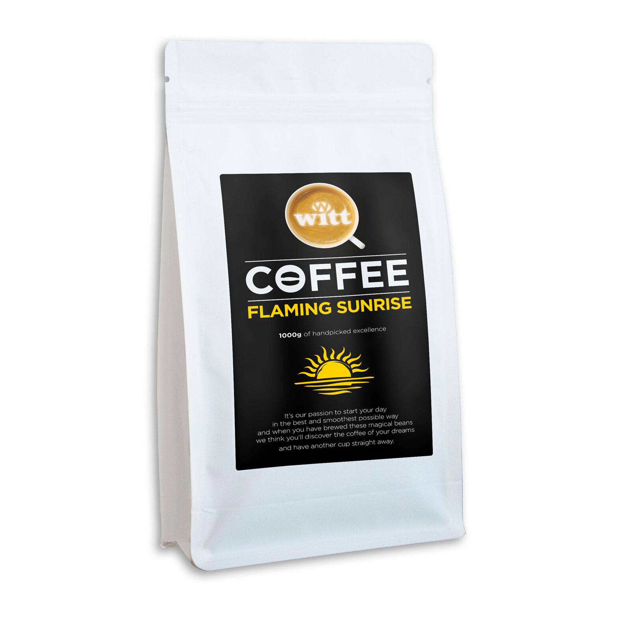 Witt Flaming Sunrise Hele Kaffebønner   Kg