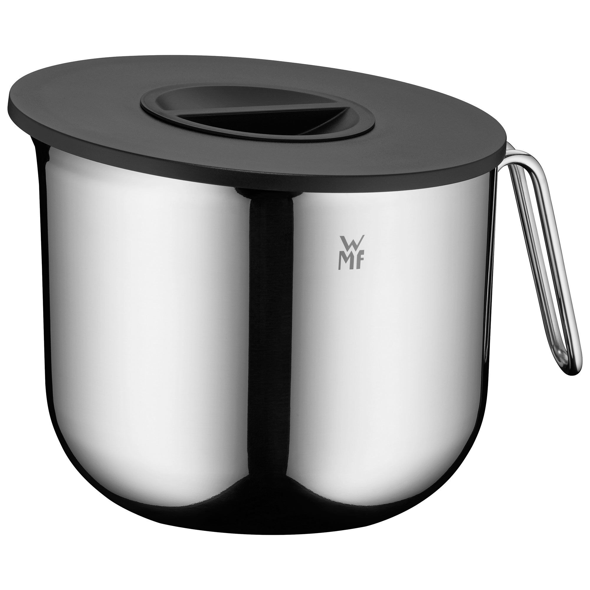 Wmf Skål Til Håndmixer   5l 18   Cm Med Stænkskærm  Rustfrit Stål
