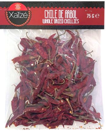 Xatze Tørrede Arbol Chilier  Hele  75
