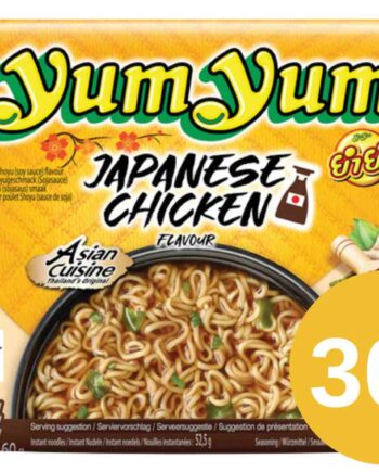 Yum Yum Nudler Japanese Chicken Shoyu 30 Stk