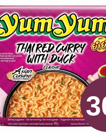 Yum Yum Nudler Thai Red Curry Duck 30 Stk