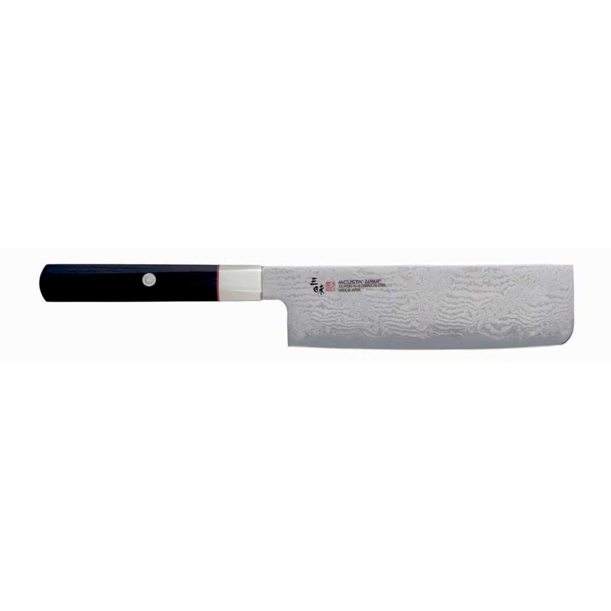 Zanmai Splash Hybrid Damaskus Nakiri Kniv 16   Cm