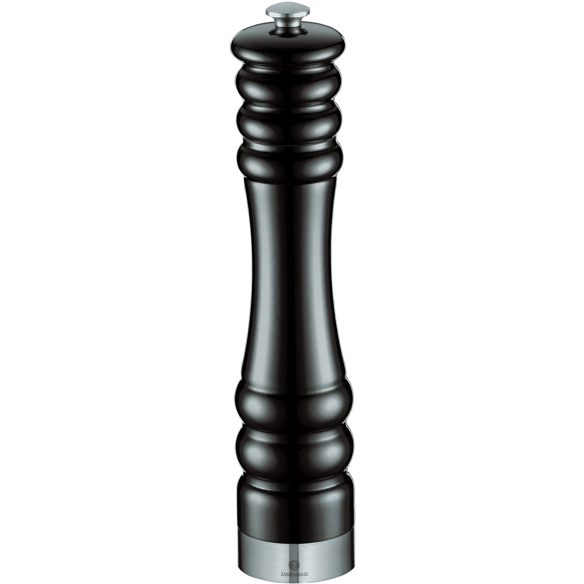 Zassenhaus Salt- Peberkværn Munchen Sort Blank 25 Cm