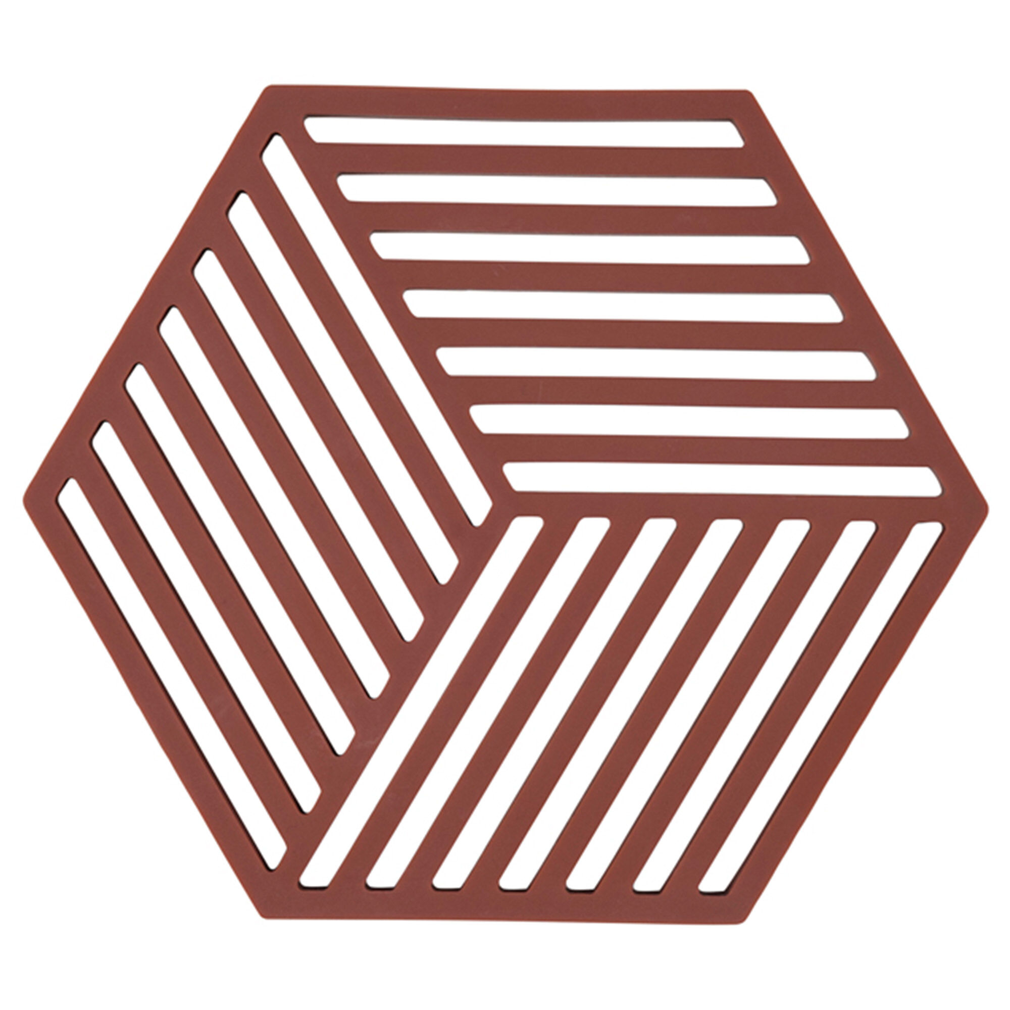 Zone Hexagon Grydeunderlag 16 Cm  Bordeaux