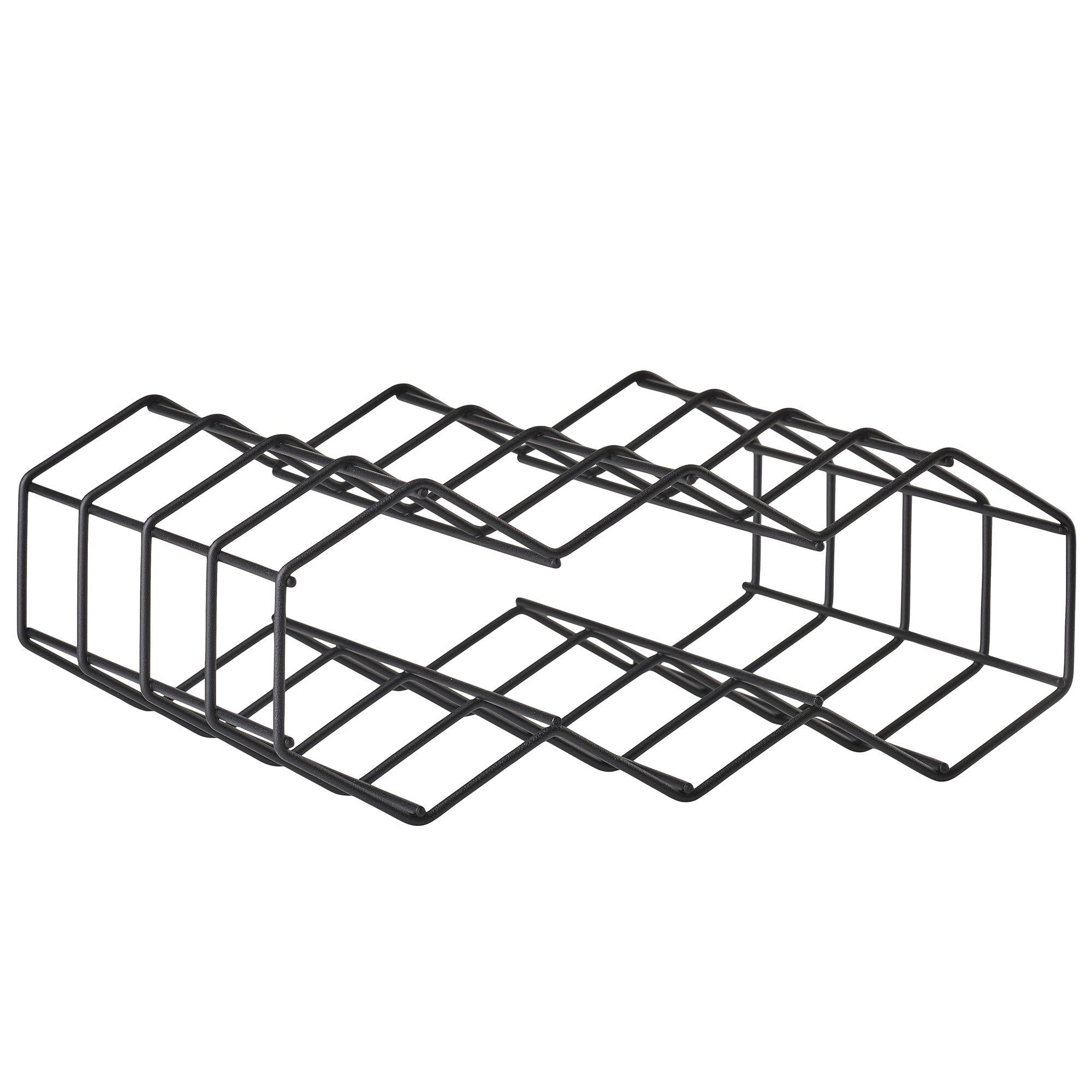 Zone Rocks Vinstand 28   Cm  Sort