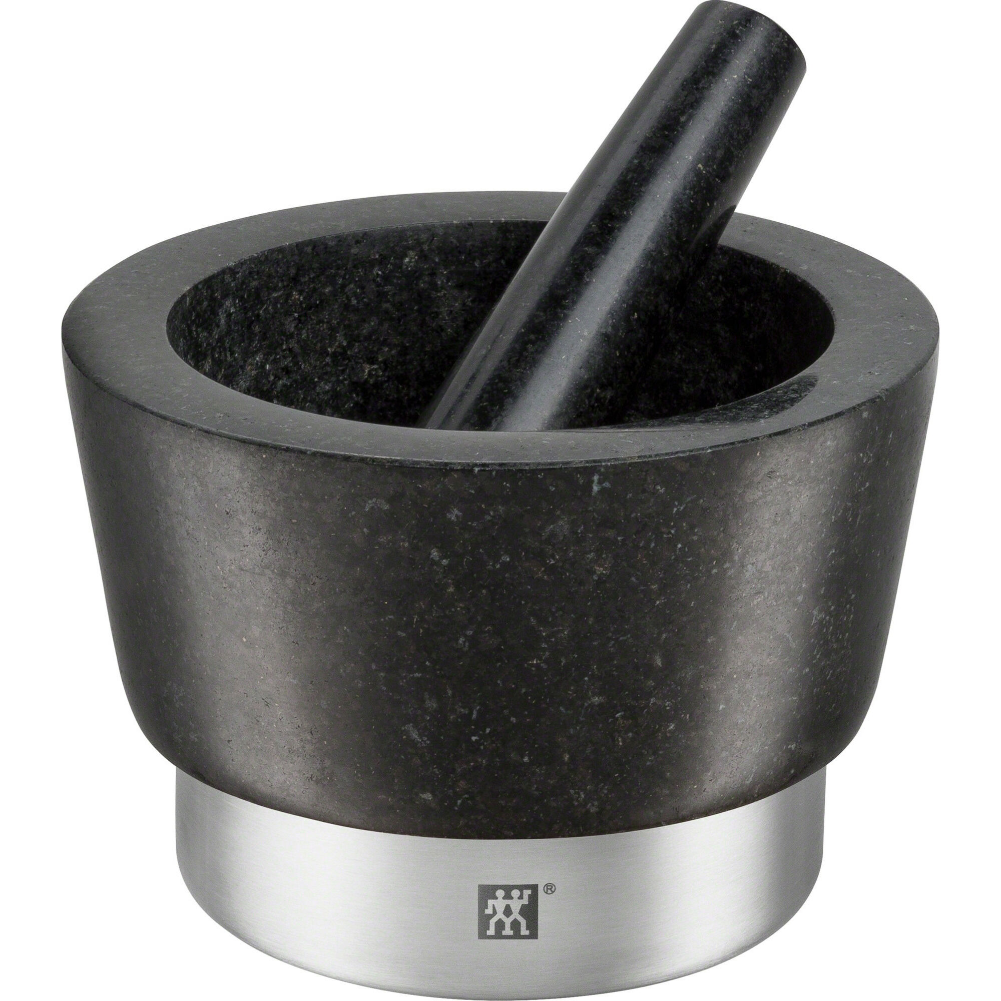 Zwilling Spices Morter   Granit Og Børstet  Rustfri Stål