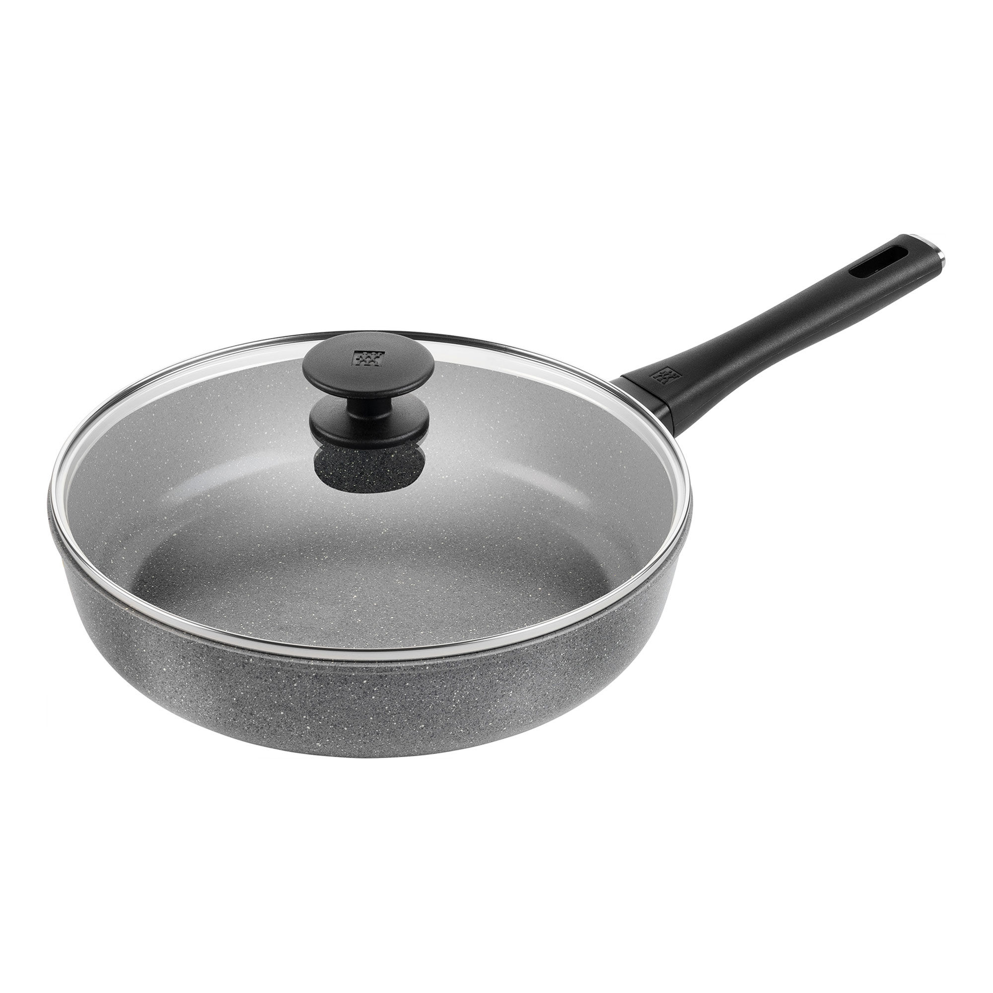 Zwilling Terreno Plus Sauterpande Med Glaslåg 28 Cm  Aluminium