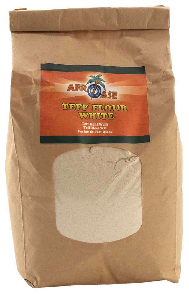 Afroase Teff Mel Hvid Kg