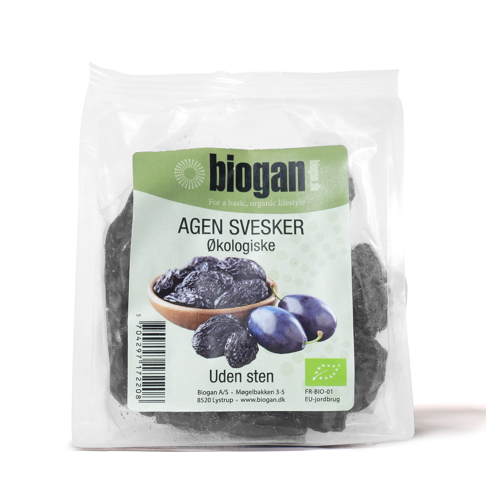 Agen Svesker økologisk  500 Gr