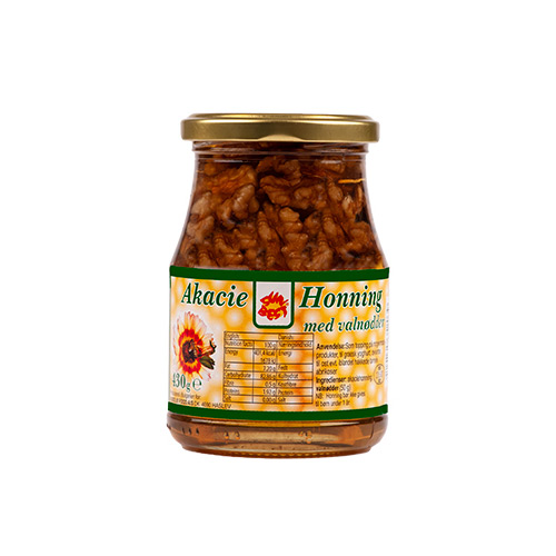 Akaciehonning Med Valnødder