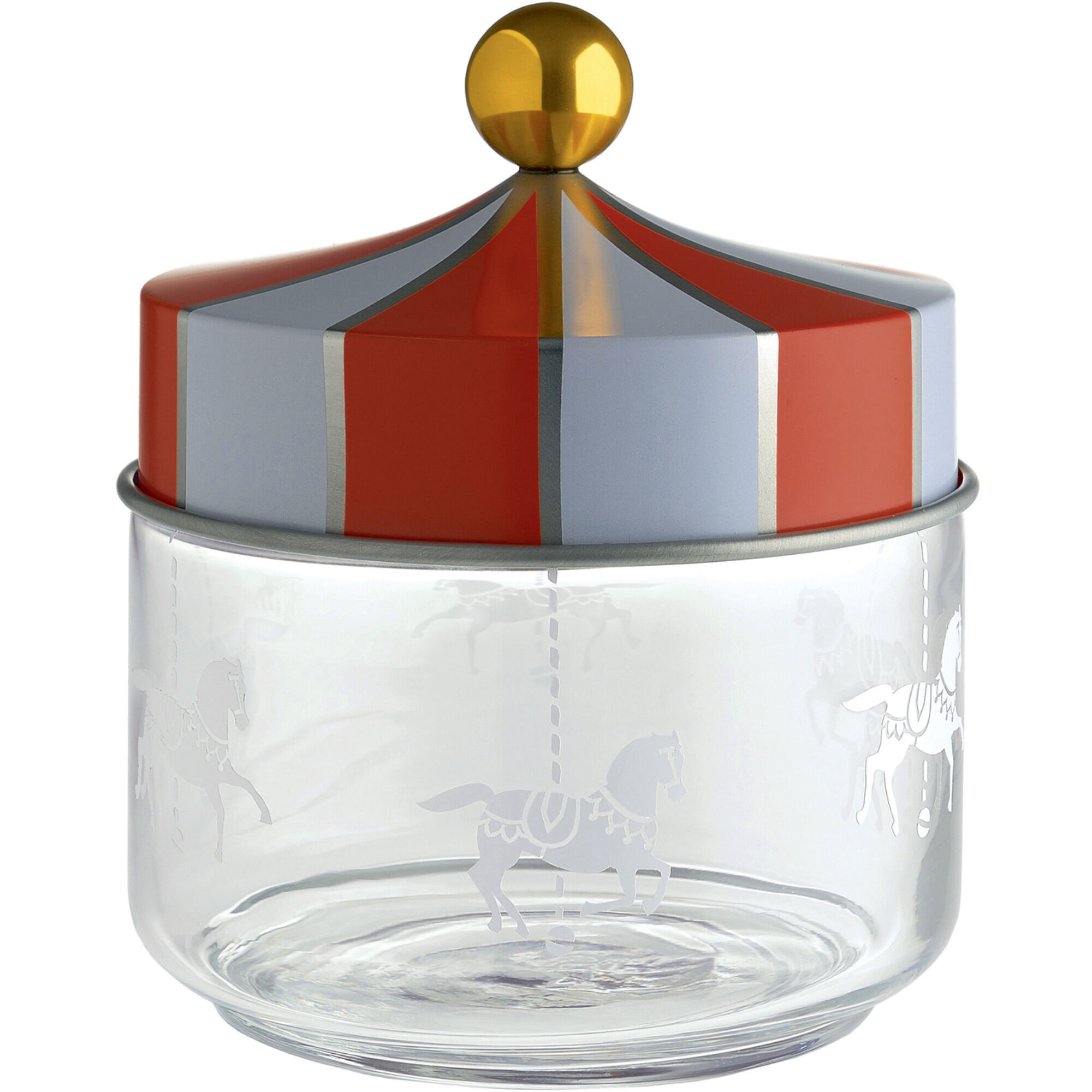 Alessi Circus Glaskrukke Med Låg  50 Cl