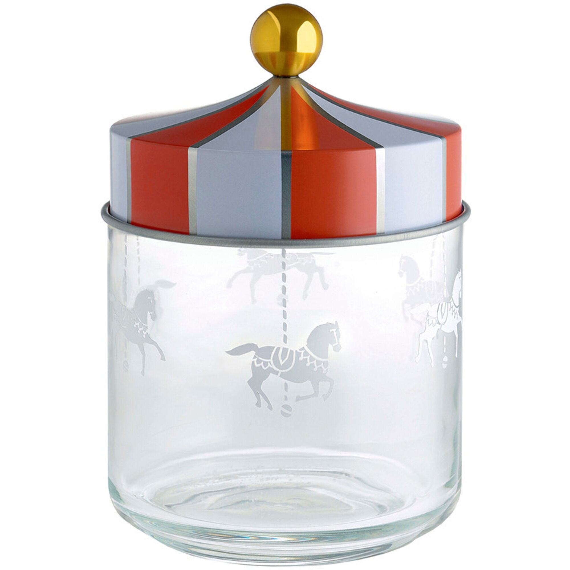 Alessi Circus Glaskrukke Med Låg  75 Cl