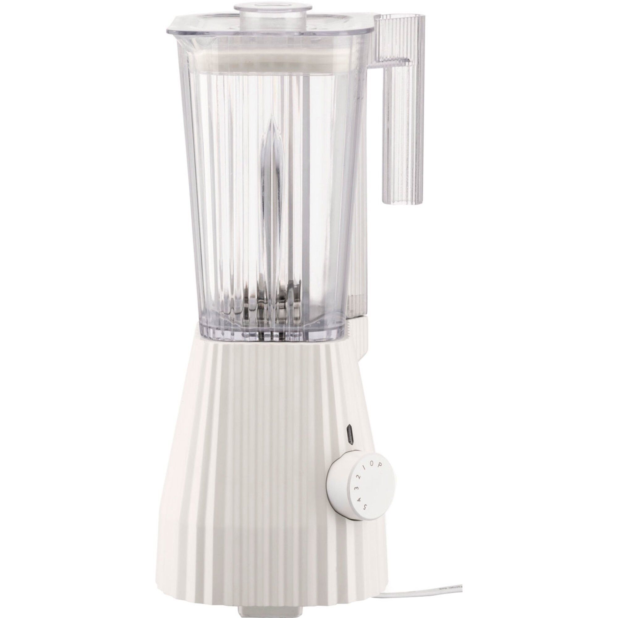 Alessi Mdl09 Plissé Blender  Hvid