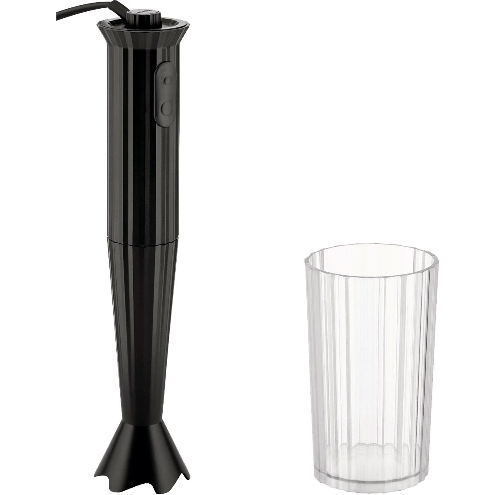 Alessi Mdl10 Plissé Stavblender  Sort