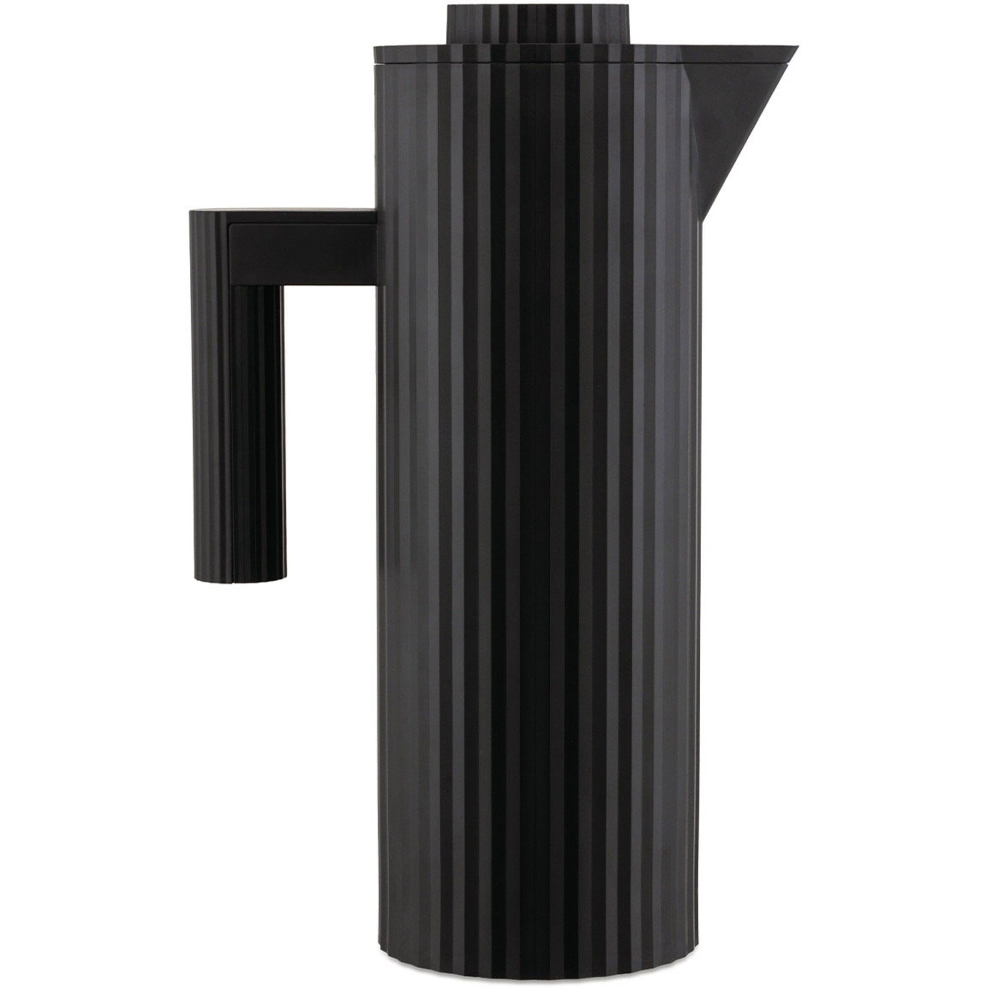 Alessi Plissé Termokande   Liter  Sort