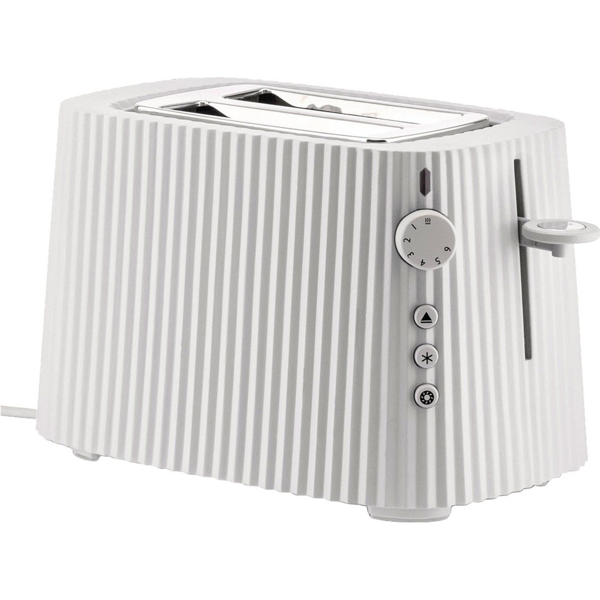 Alessi Plissé Toaster  Hvid