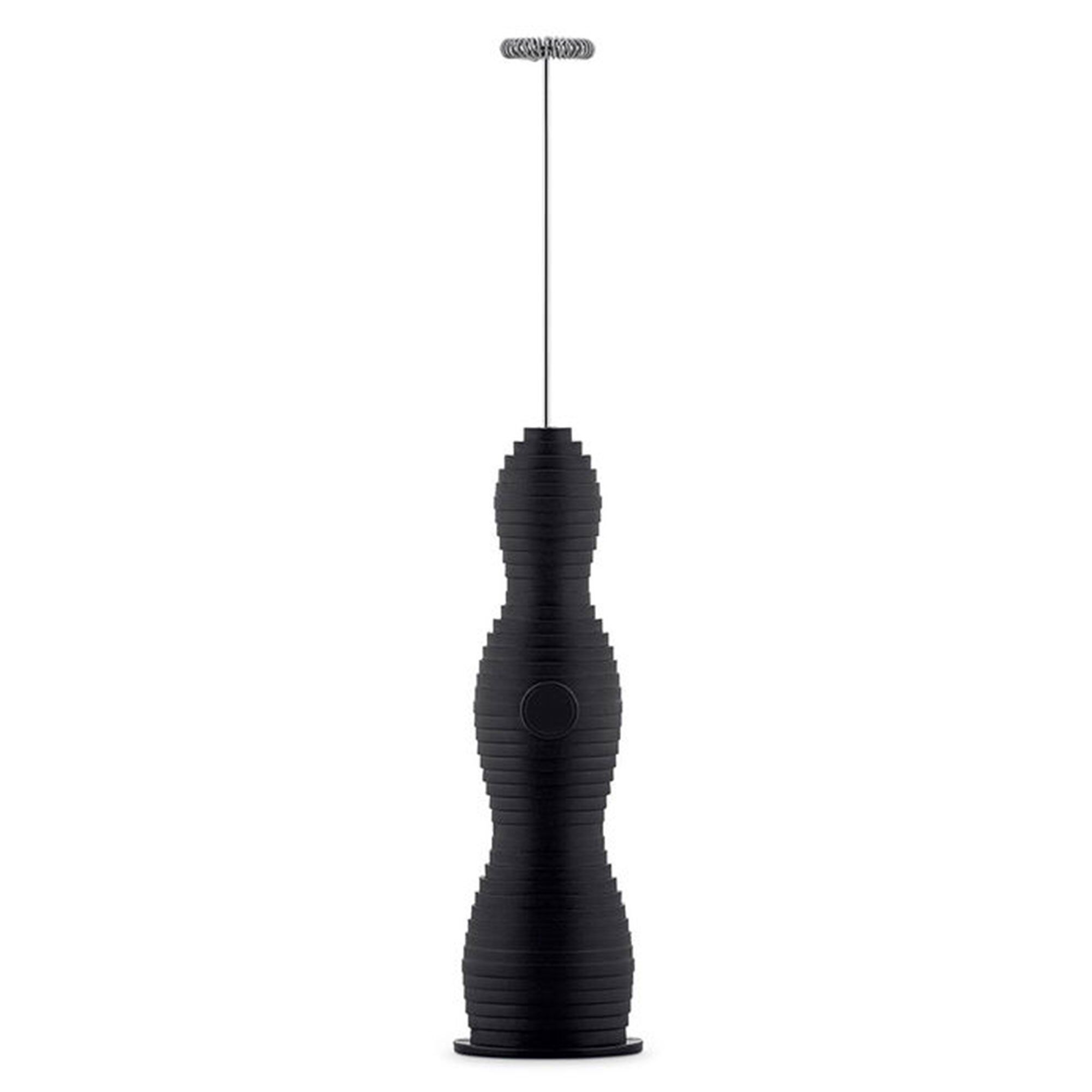 Alessi Pulcina Mælkeskummer  Sort