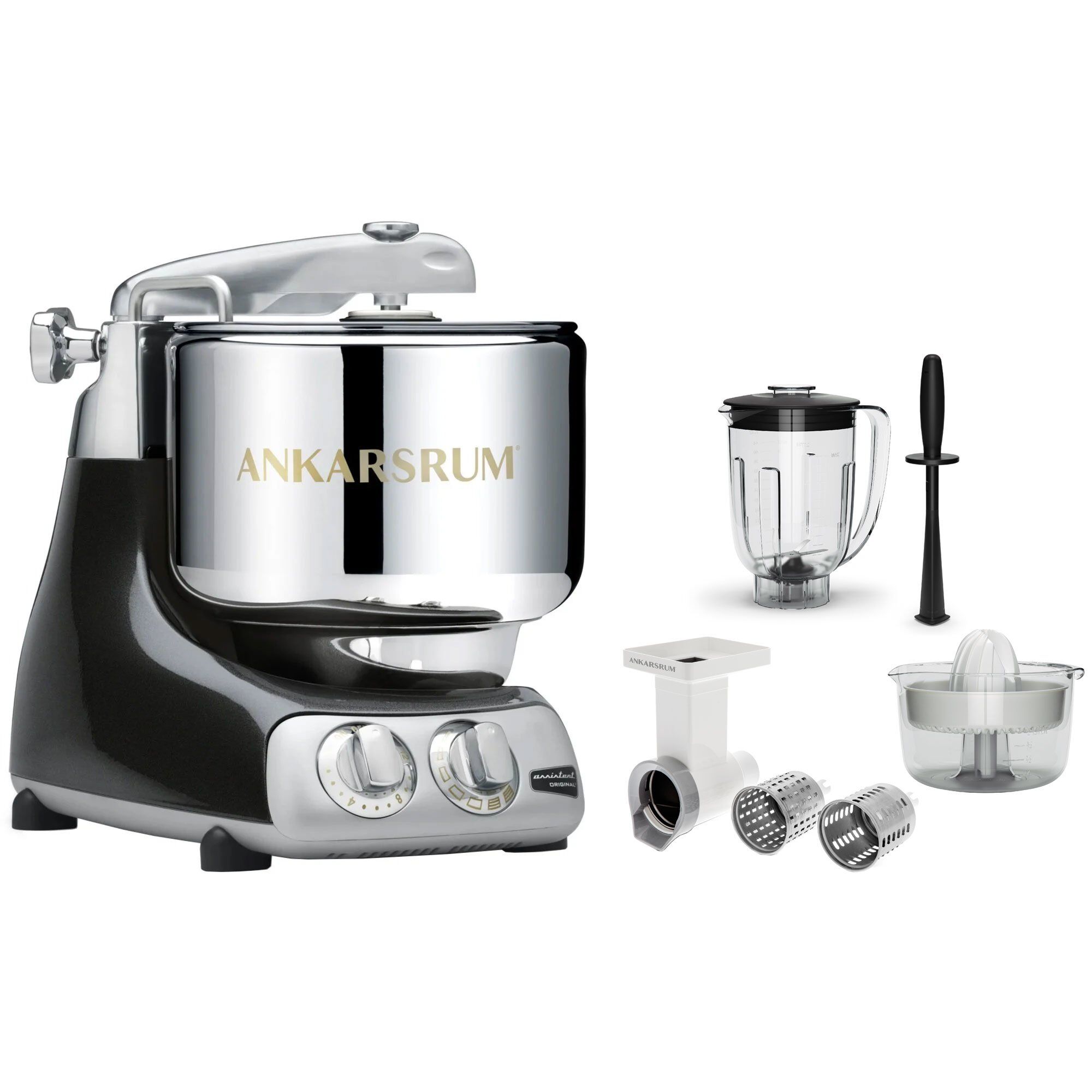 Ankarsrum Akm 6230 Go Green Røremaskine  Black Diamond