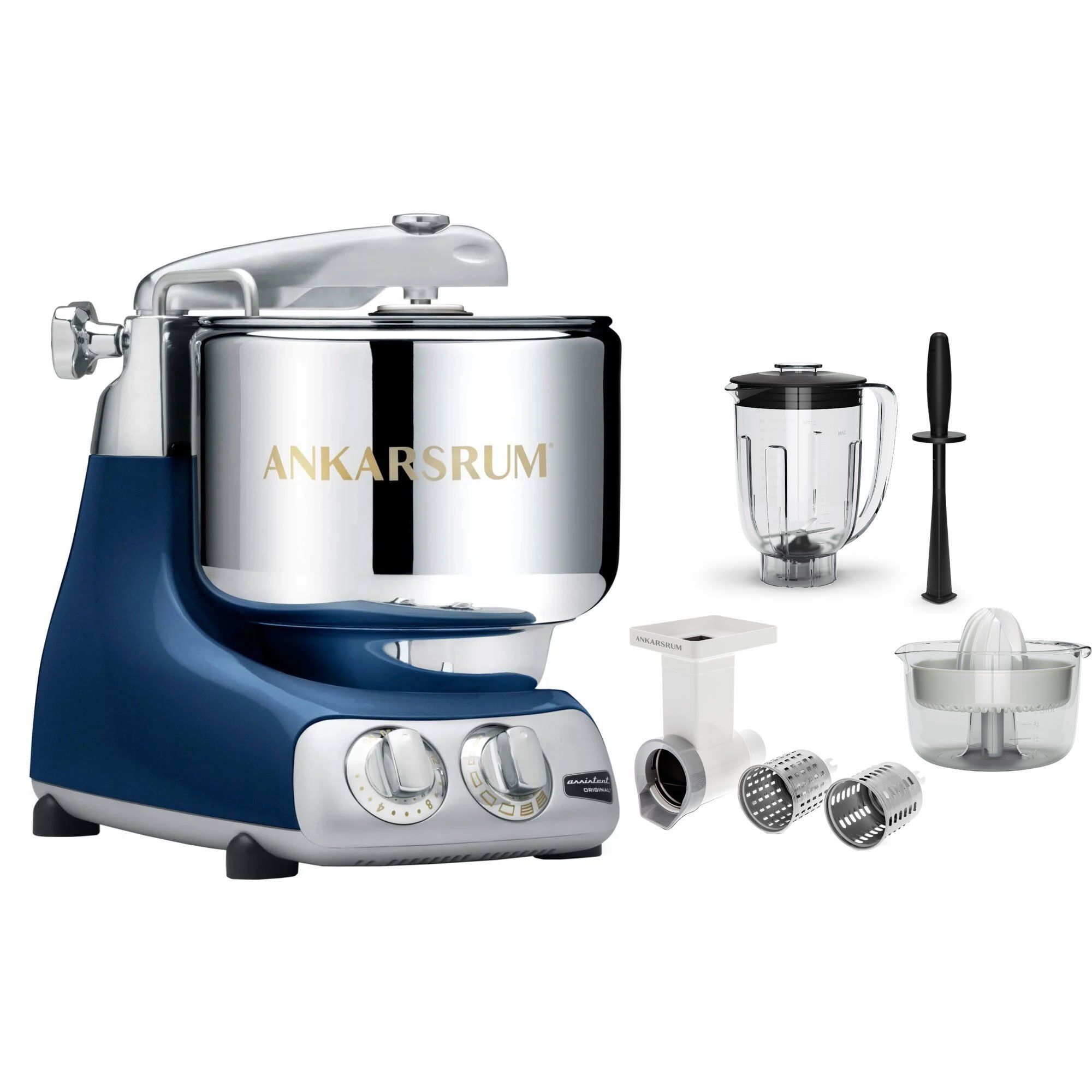 Ankarsrum Akm 6230 Go Green Røremaskine  Ocean Blue