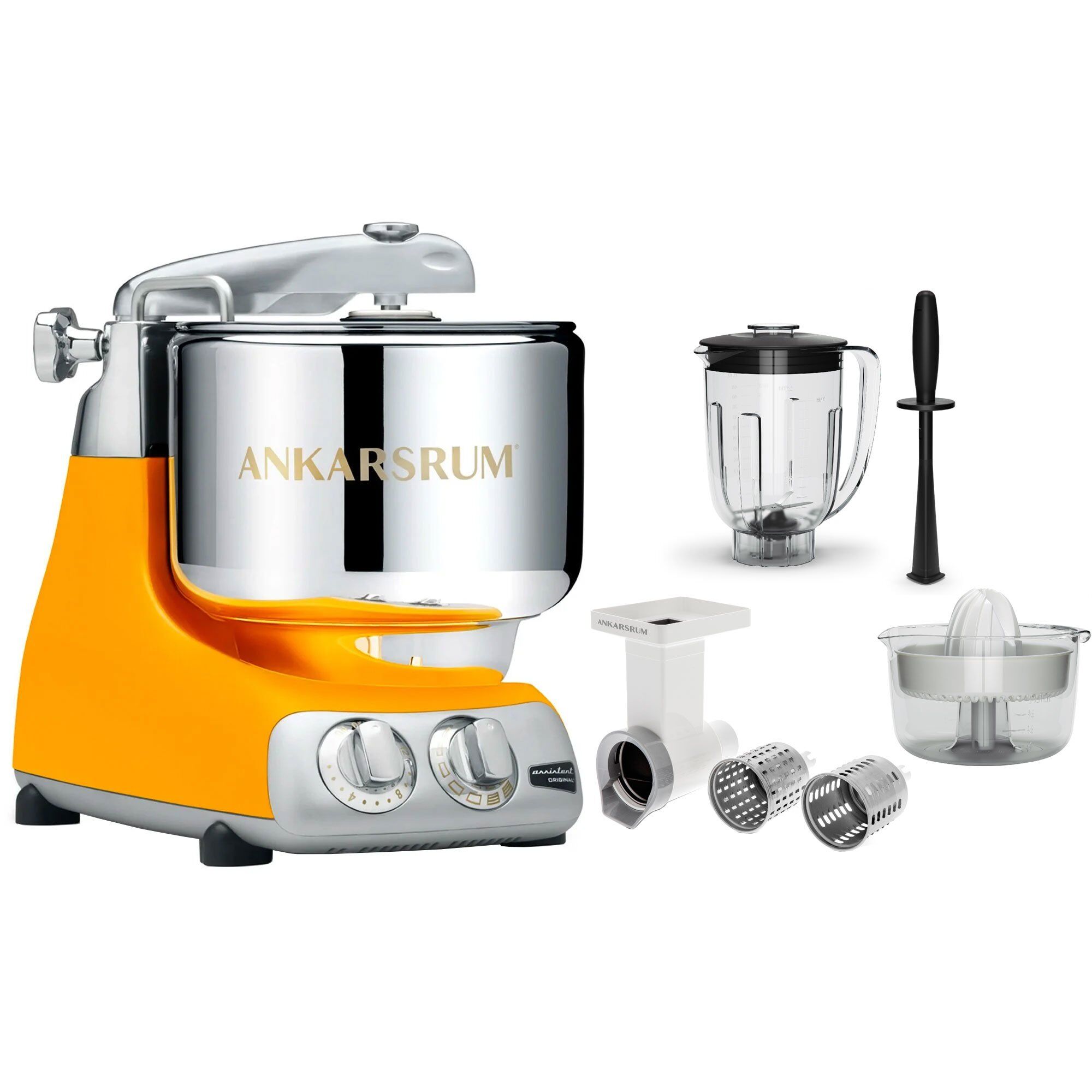 Ankarsrum Akm 6230 Go Green Røremaskine  Sunbeam Yellow