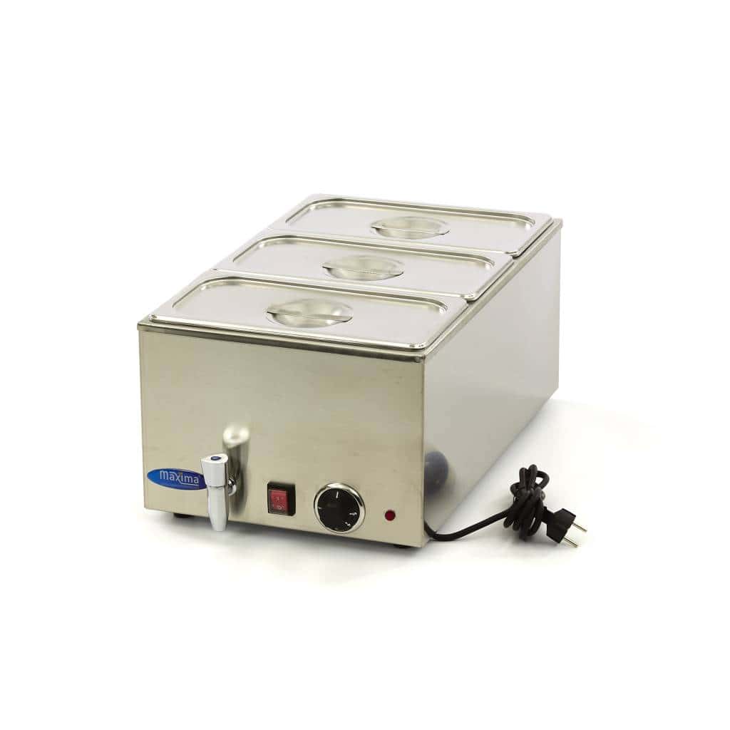 Bain Marie Med Vandhaner Inklusive         Gn Sæt Maxima