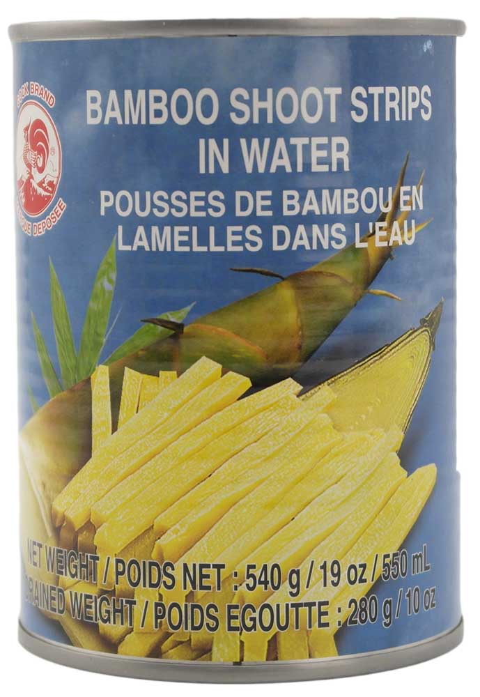 Bambusskud   Strimler 540gr