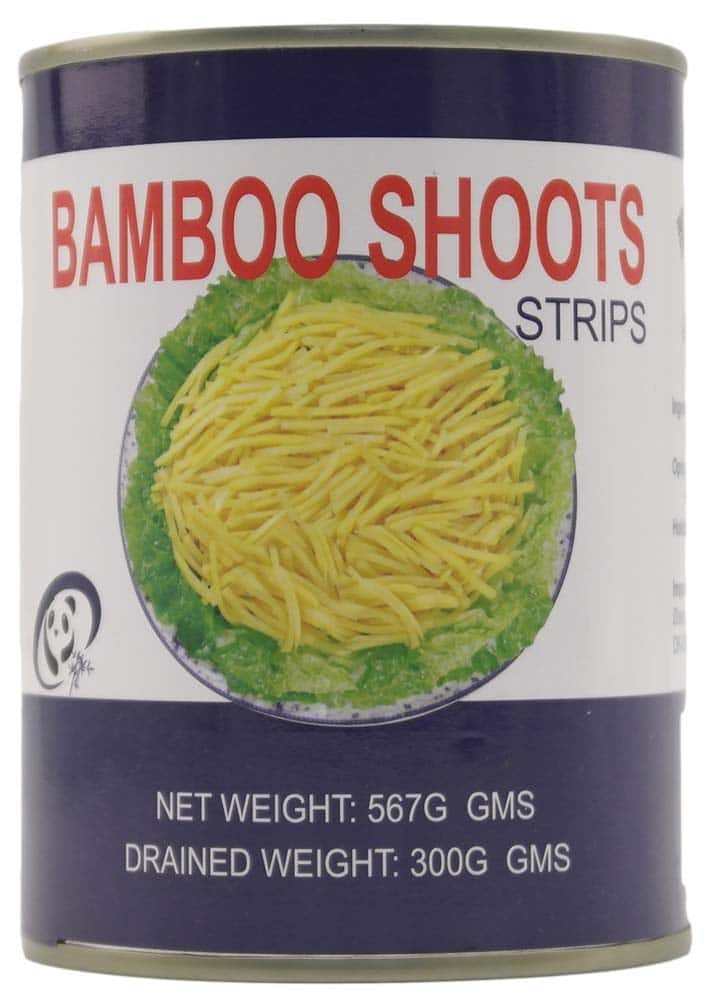 Bambusskud   Strimler 567gr