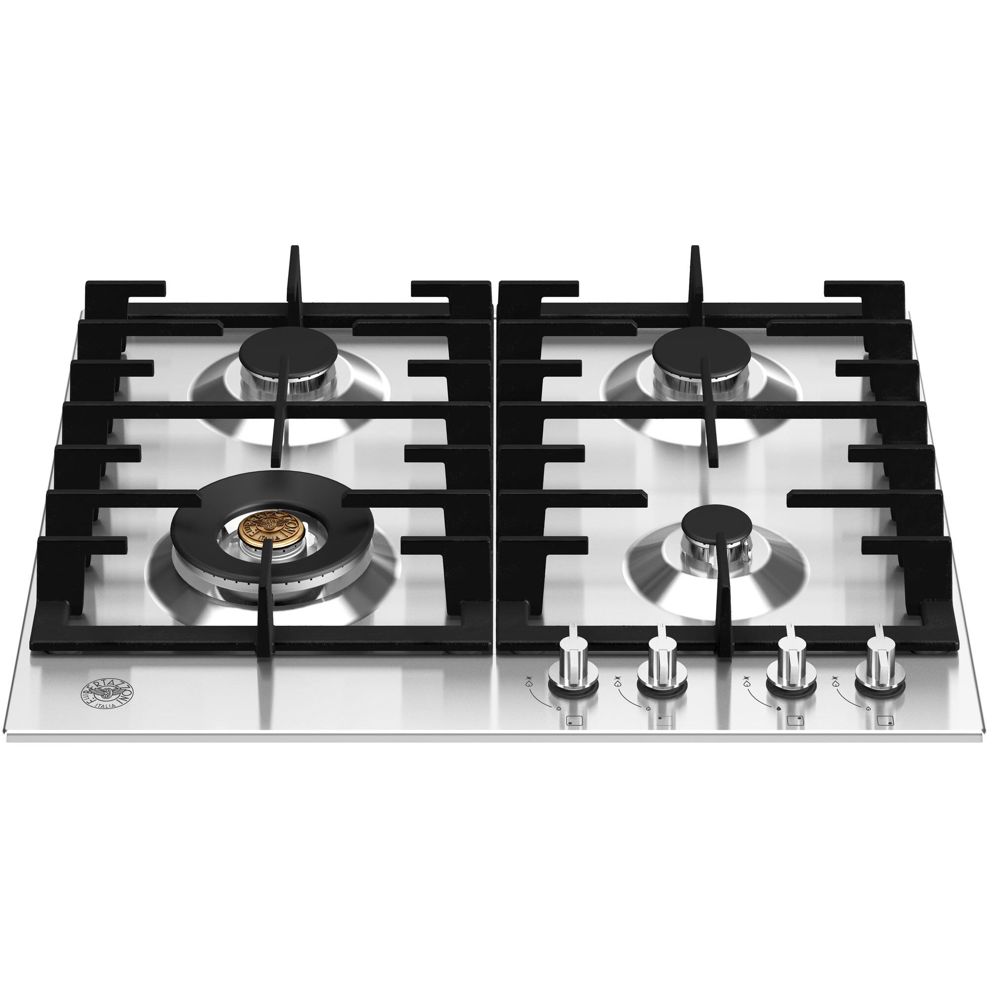 Bertazzoni Modern P604lmodx Gaskomfur Stål 60 Cm