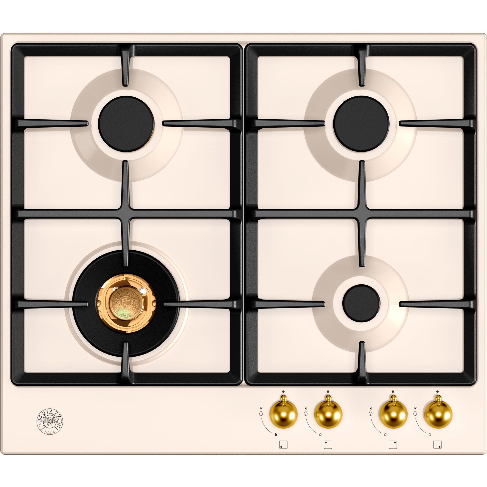 Bertazzoni P604lherag Heritage Gaskomfur  60 Cm