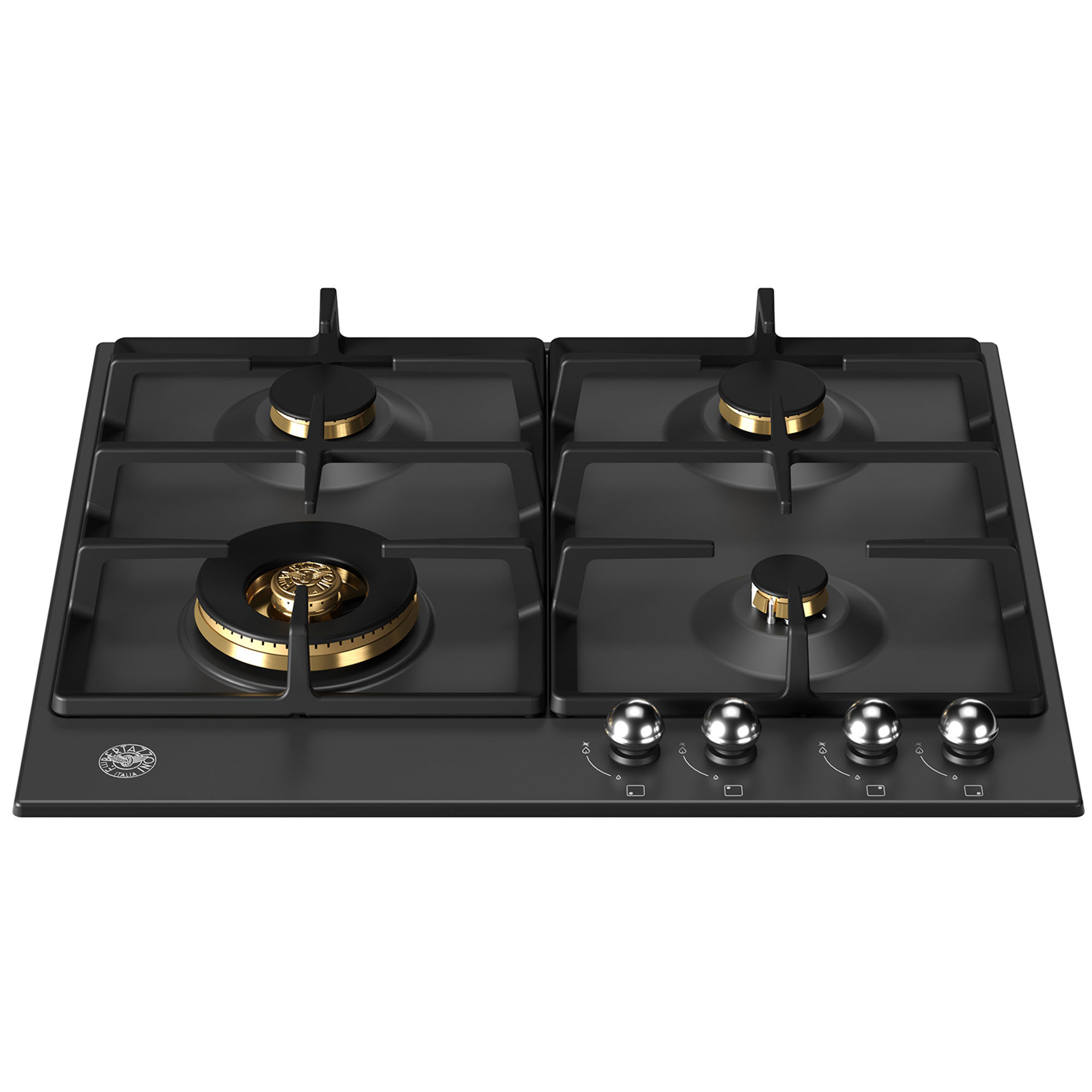 Bertazzoni P604lherne Heritage Gaskomfur Sort