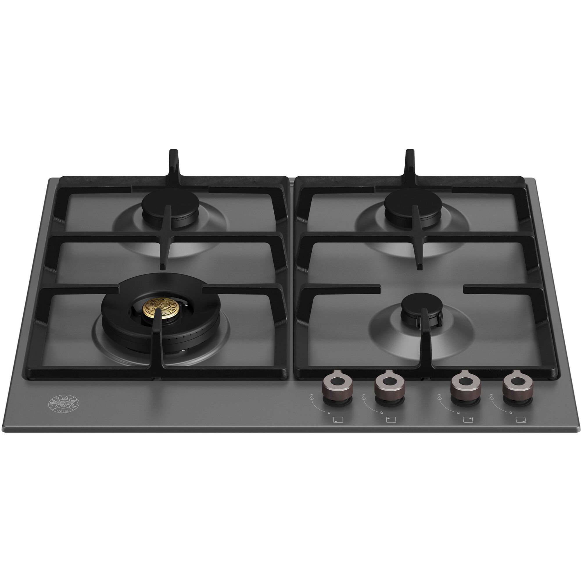 Bertazzoni Professional P604lprone Gaskomfur   Brændere  Matsort  60 Cm