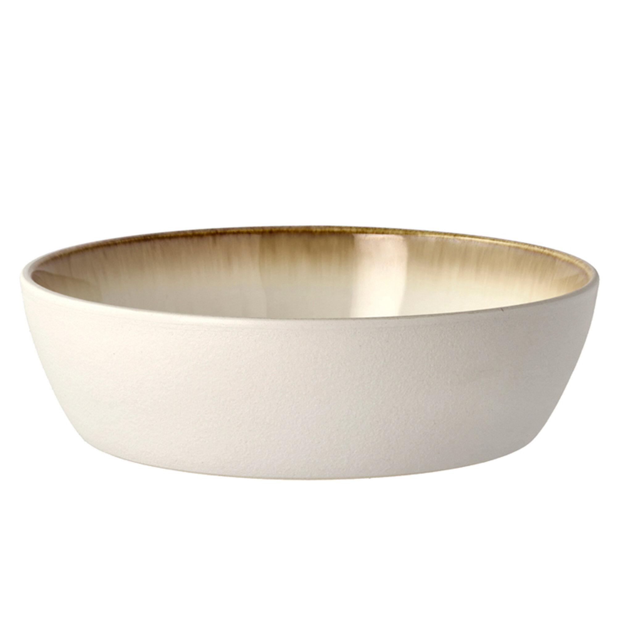 Bitz Gastro Suppeskål 18 Cm  Hvid Cremehvid