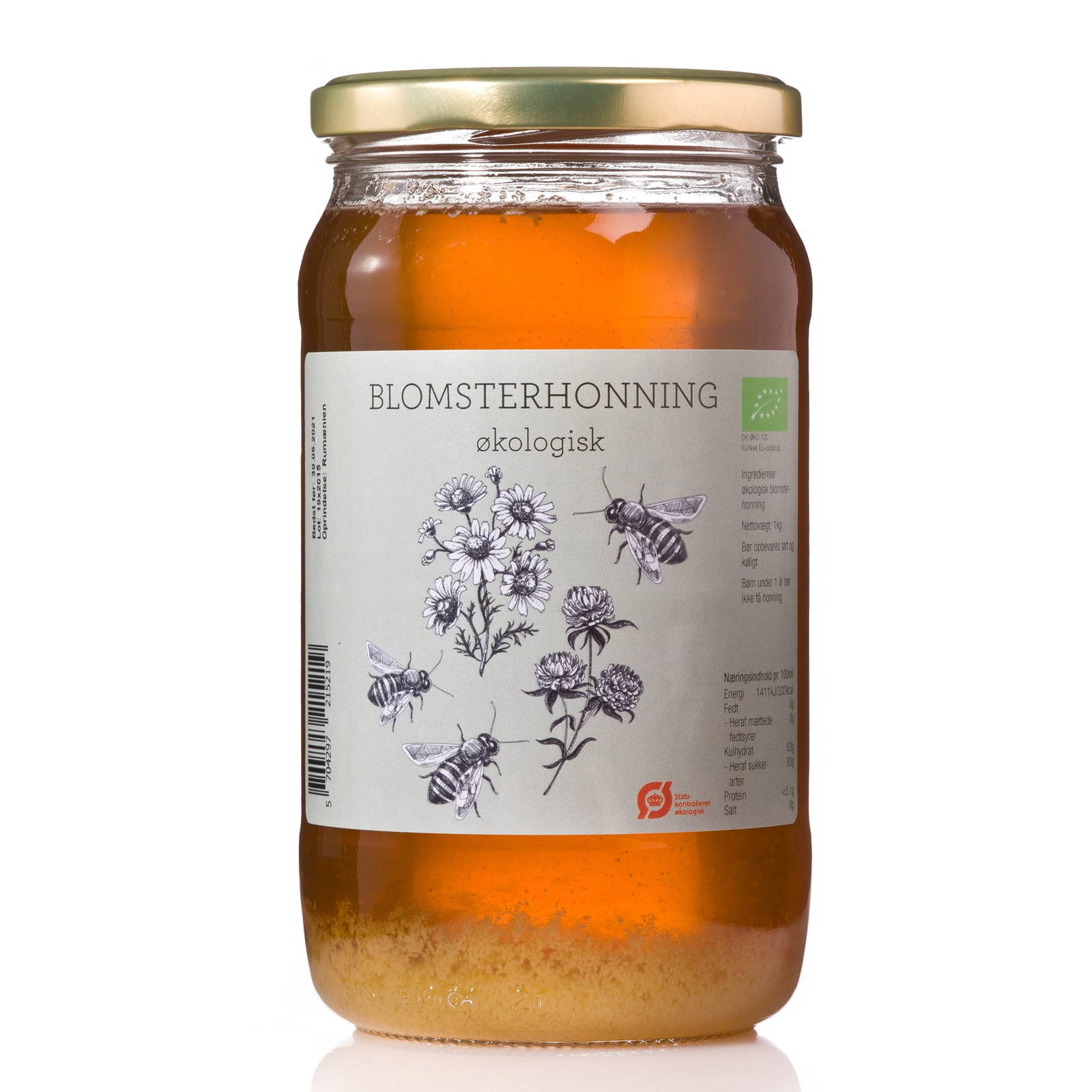 Blomsterhonning   Kg  økologisk