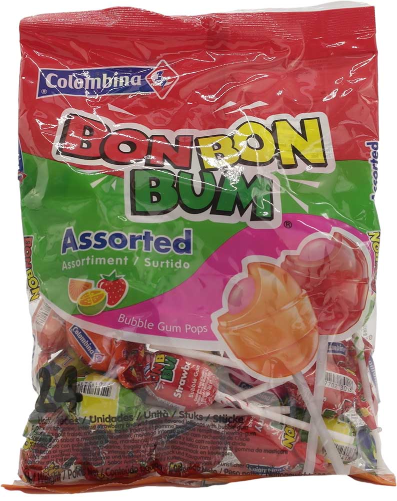 Bonbon Bum Slikkepind 24stk
