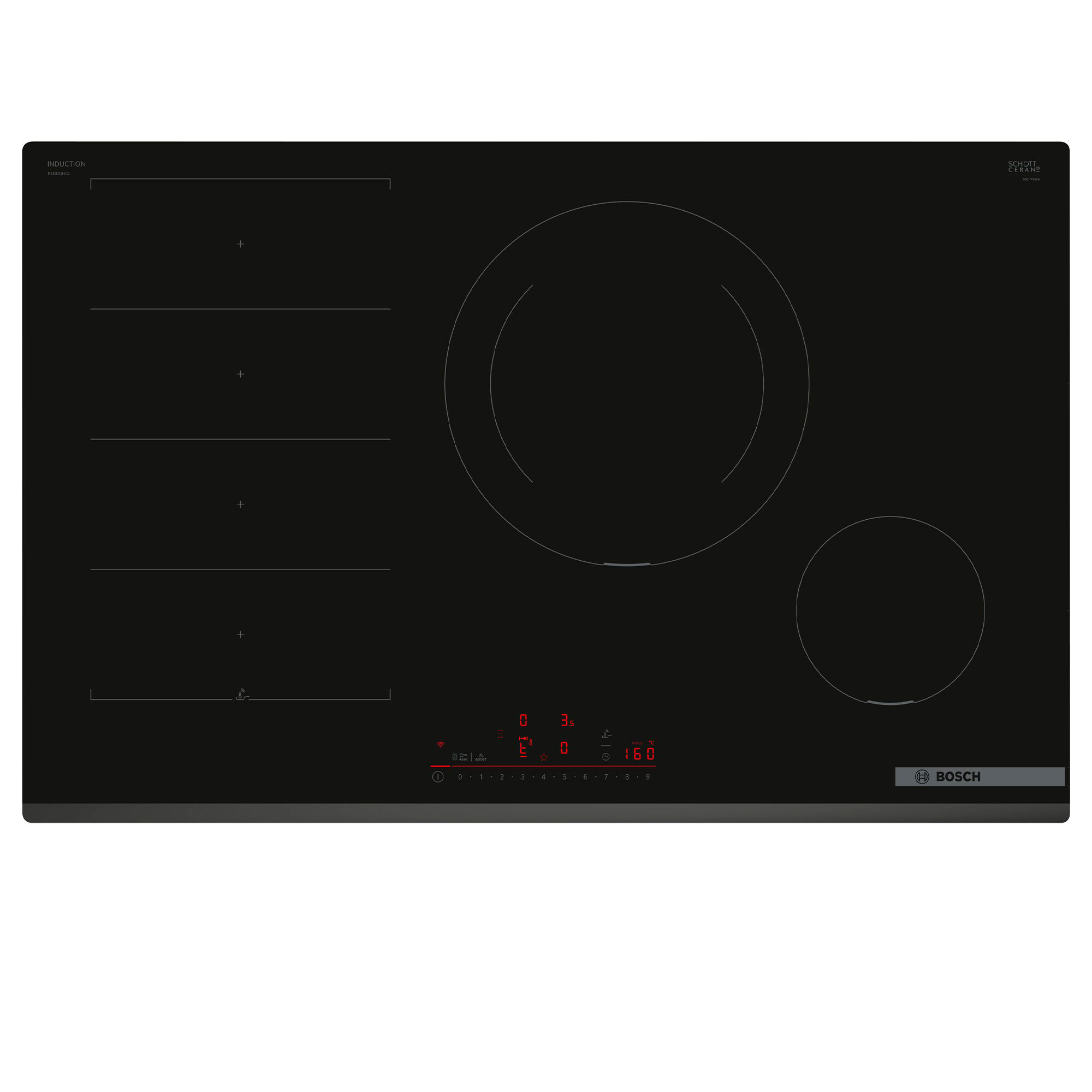 Bosch Pxe831hc1e Serie   Induktionskogeplade 80 Cm