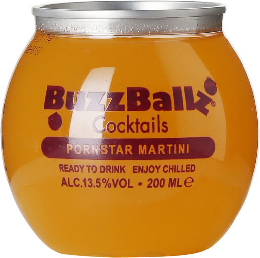 Buzzballz Cocktails Passionfruit Martini 13 20 Cl