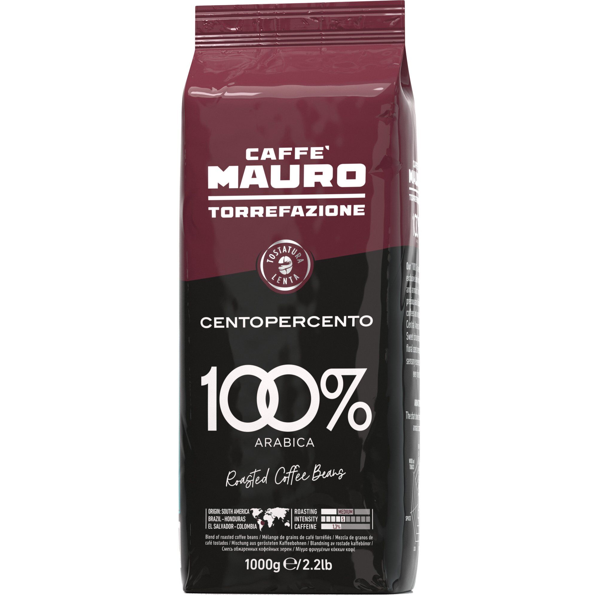 Caffe Mauro Centerpercento Kaffebønner   Kg