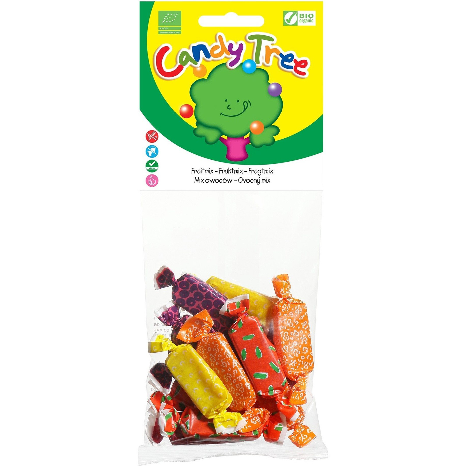 Candy Tree økologisk Vegansk Glutenfri Frugtmix Karameller