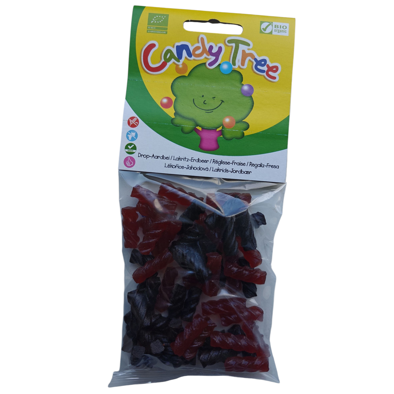 Candy Tree økologisk Vegansk Glutenfri Lakrids Jordbær