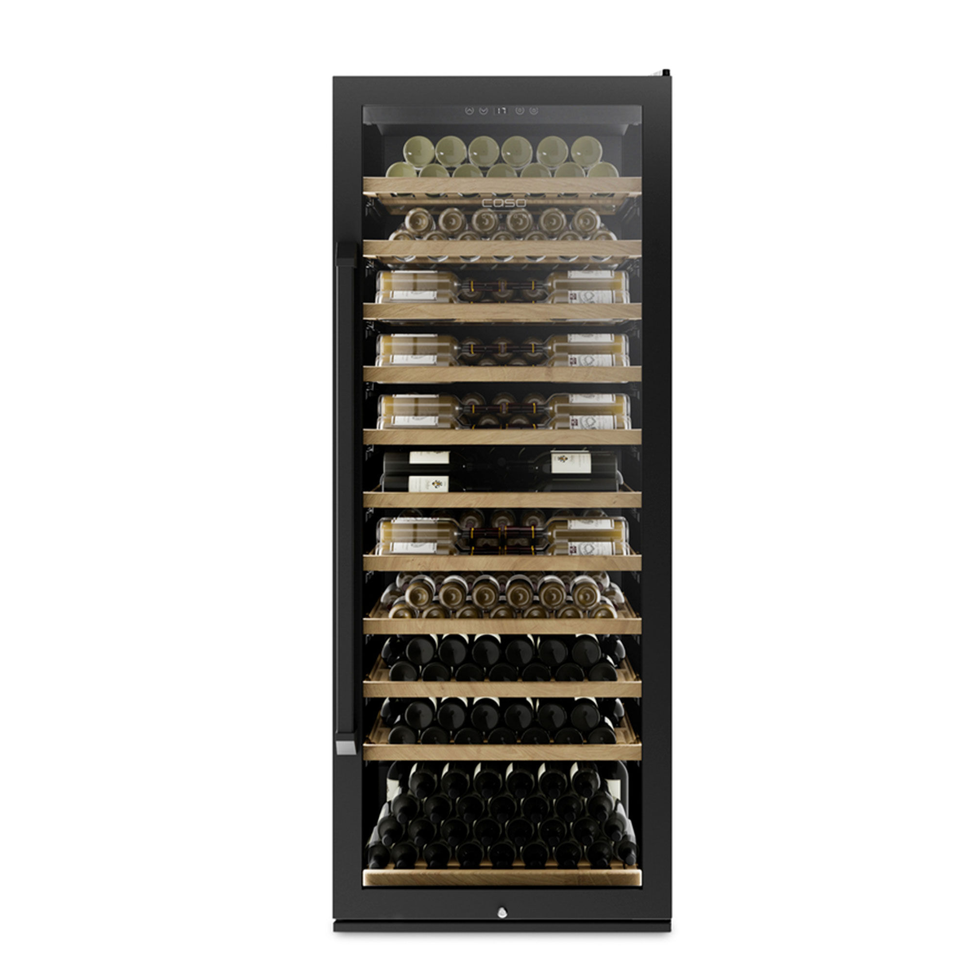 Caso 664 Winesafe 300 Smart Fritstående Vinkøleskab 300 Flasker  Sort