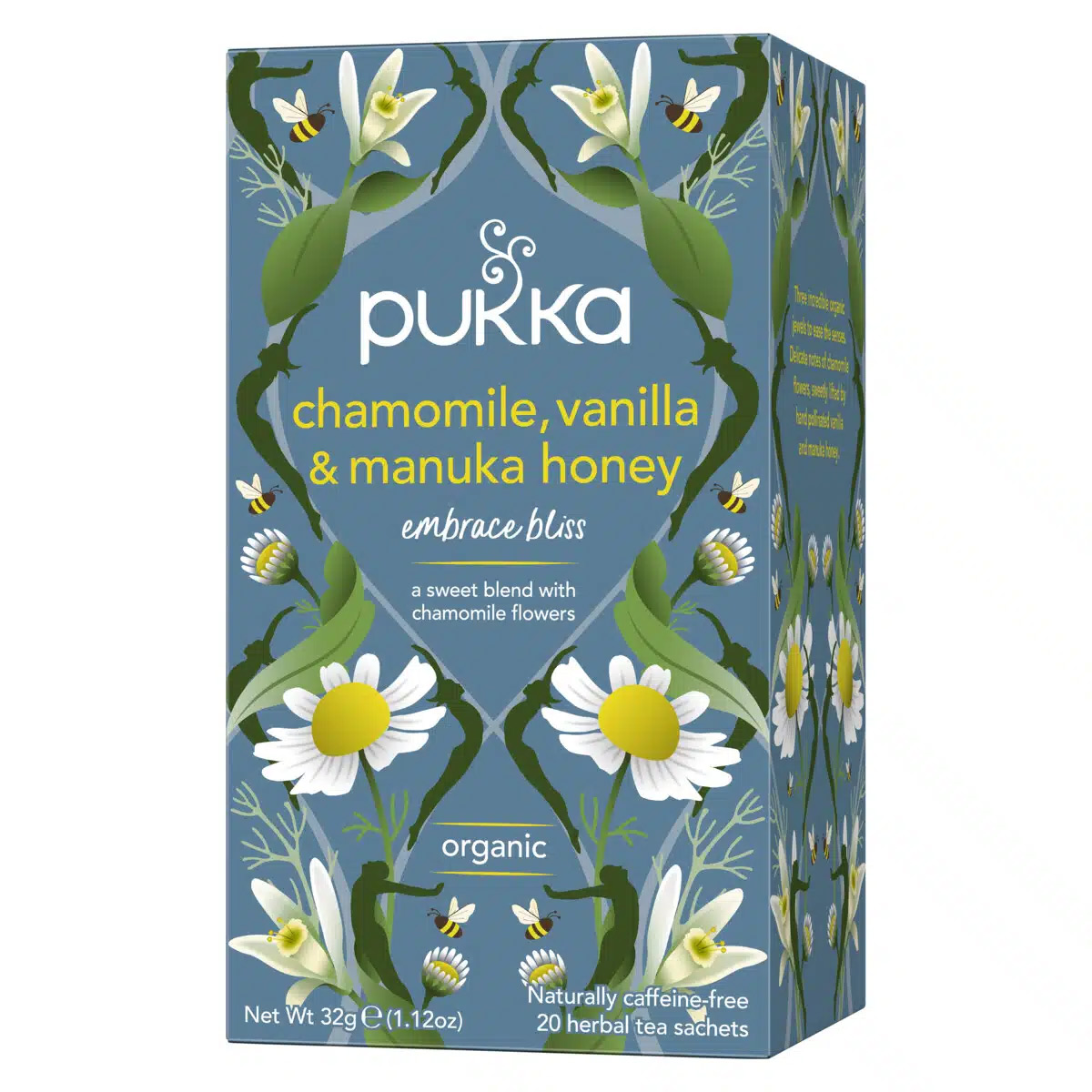 Chamomile  Vanilla   Manuka Honey Te  økologisk