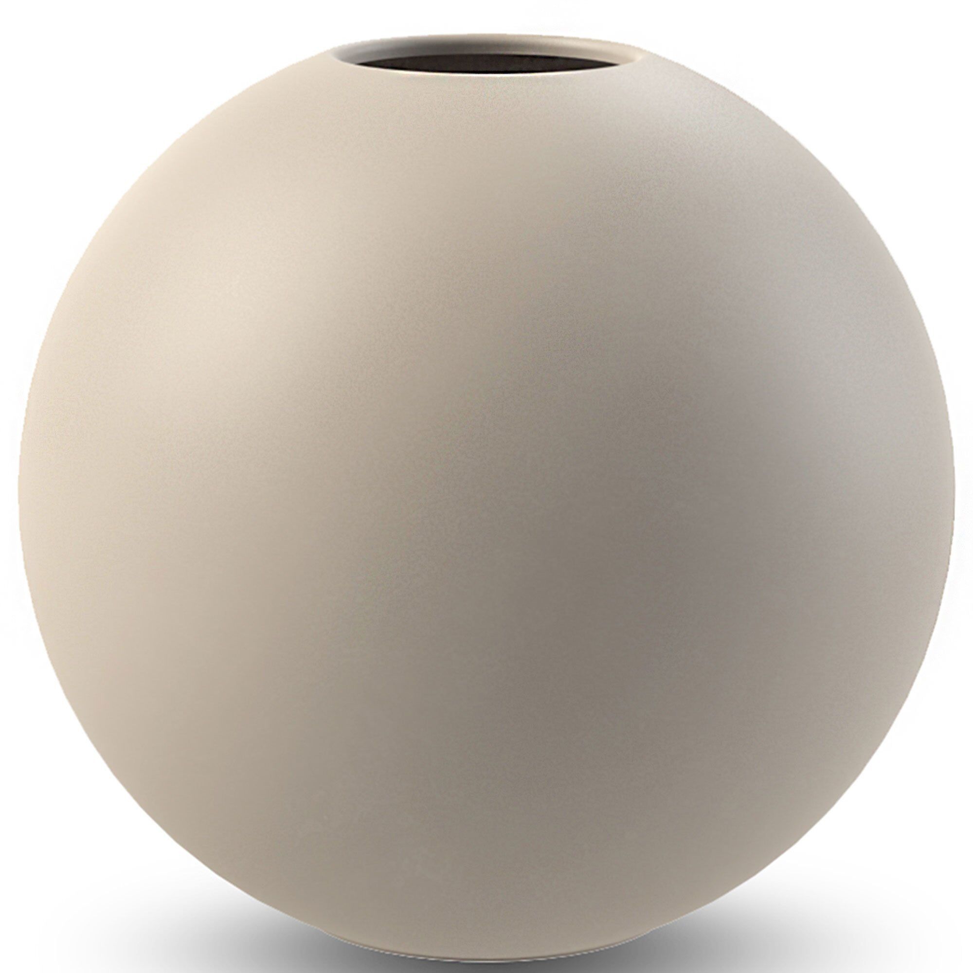 Cooee Design Ball Vase  10 Cm  Sand