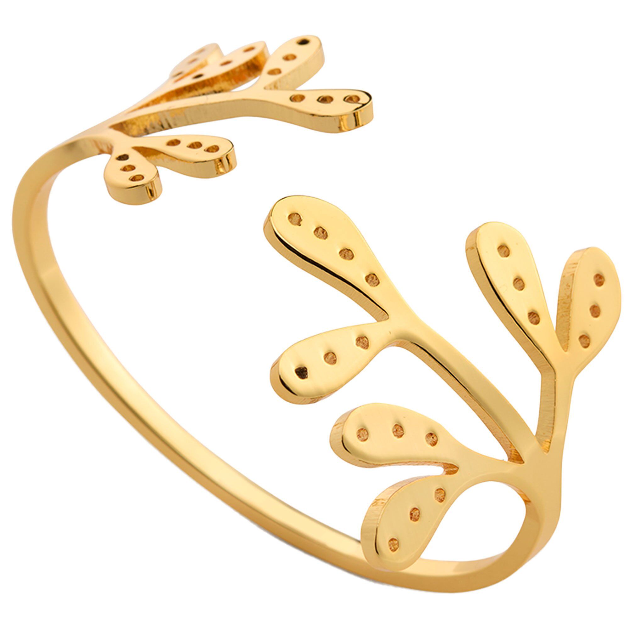 Cooee Design Mistletoe Servietring  Messing    Stk