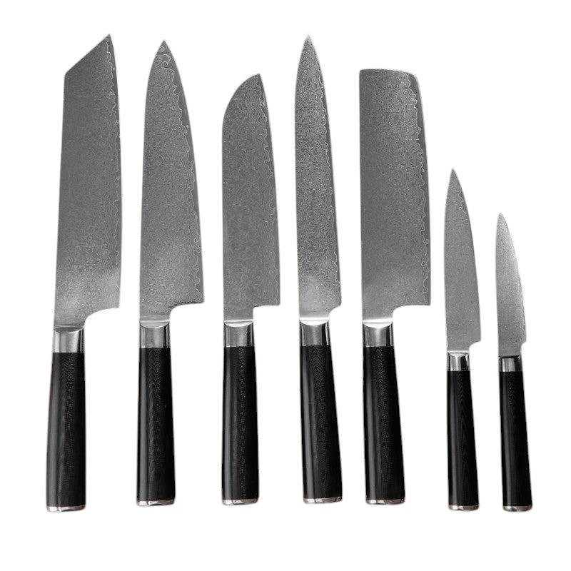Damaskus Knivsæt   Knive