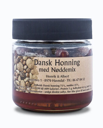 Dansk Honning Med Nøddemix 200g