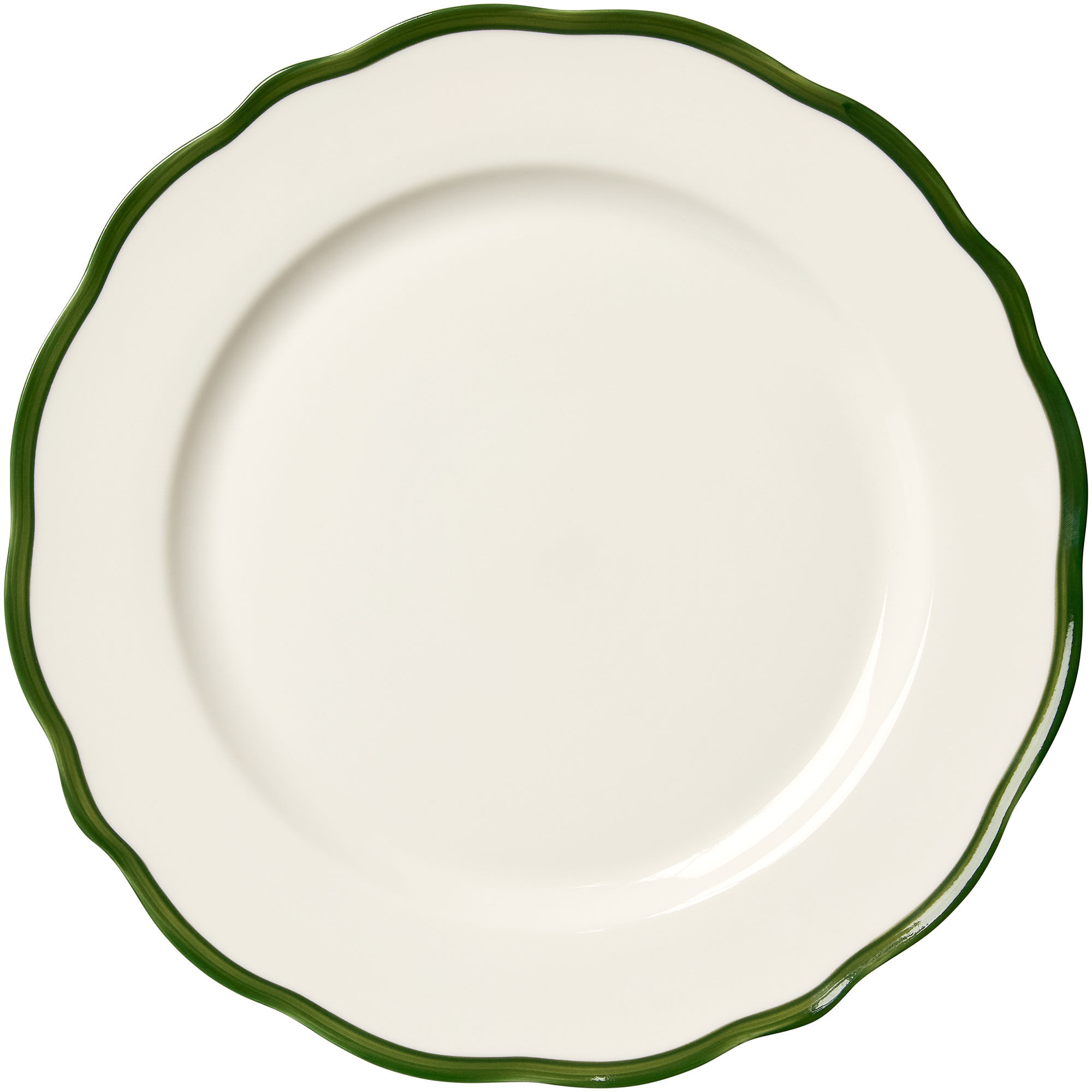 Decotique Fleur Middagstallerken 28 Cm  Mørkegrøn